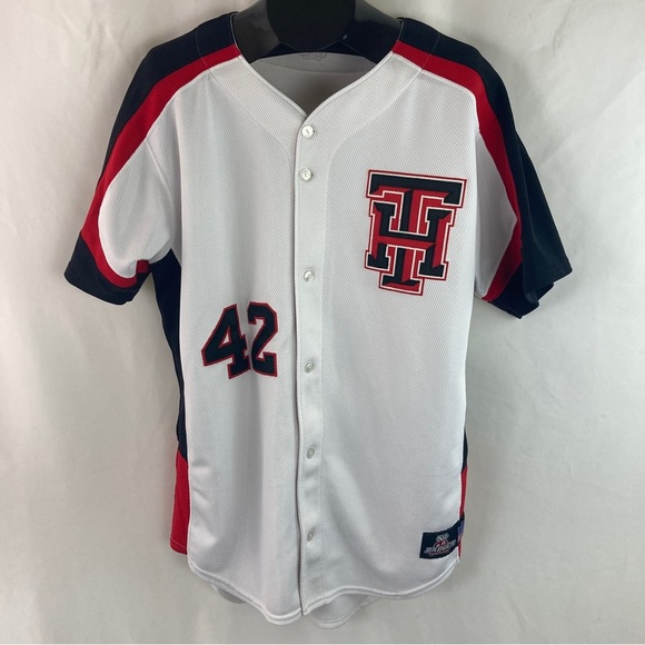 Badger Sporting Goods Other - NUMBER 42 Baseball Jersey With TH Team Patch